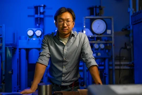 Yishen Zhang. Credit: Jared Jones/Rice University