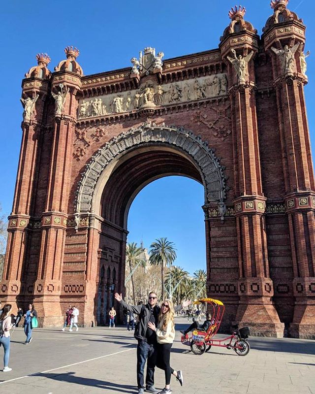 Arco de Triunfo de Barcelona!  @jclonts04