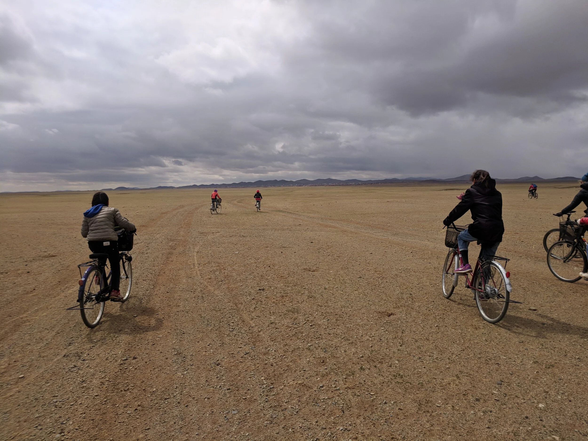  Biking across the Mongolian steppe, 2018 