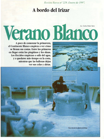 Verano Blanco a bordo del Irizar