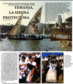 Brasil - Yemanja, la sirena protectora