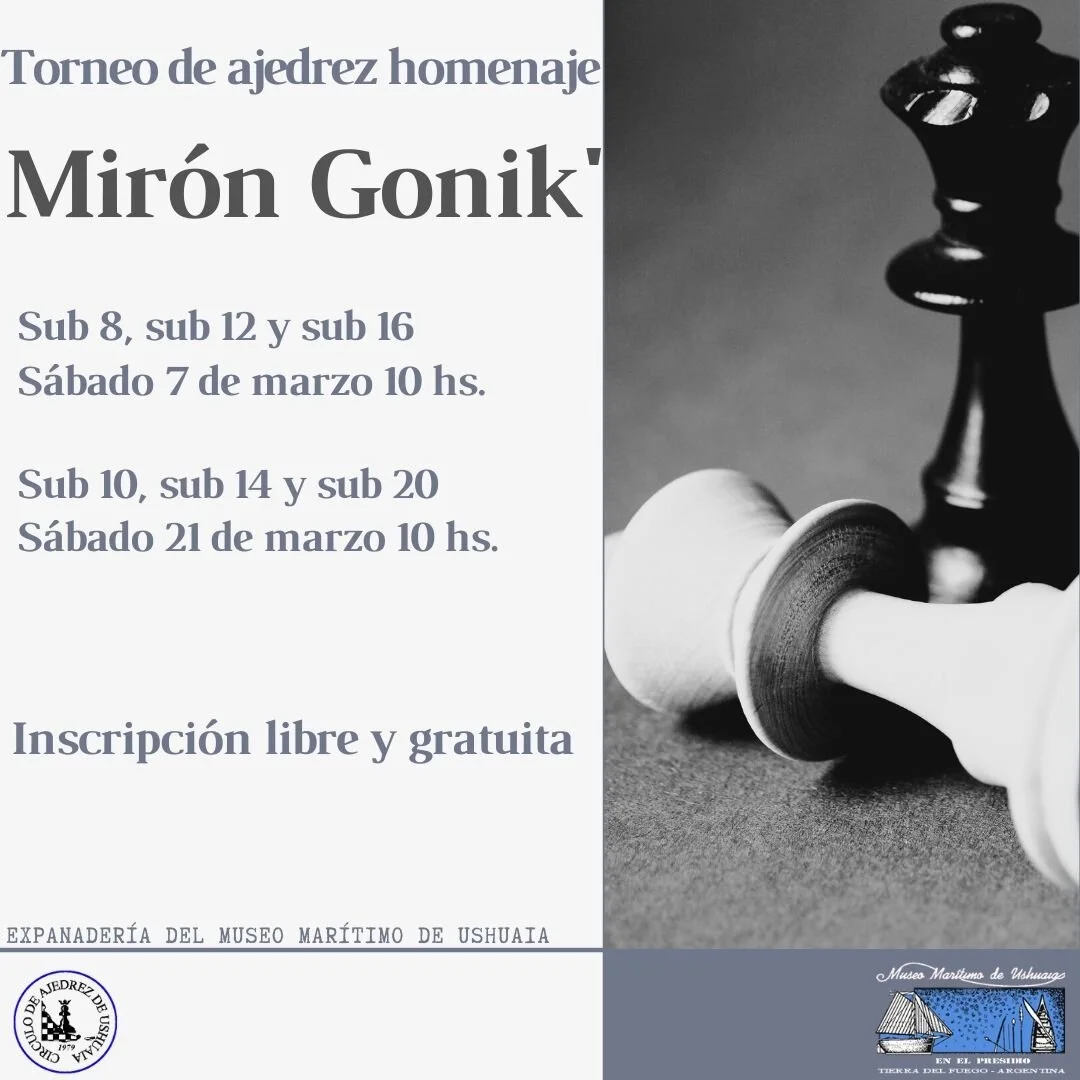 Torneo de ajedrez homenaje Mirón Gonik' ♟