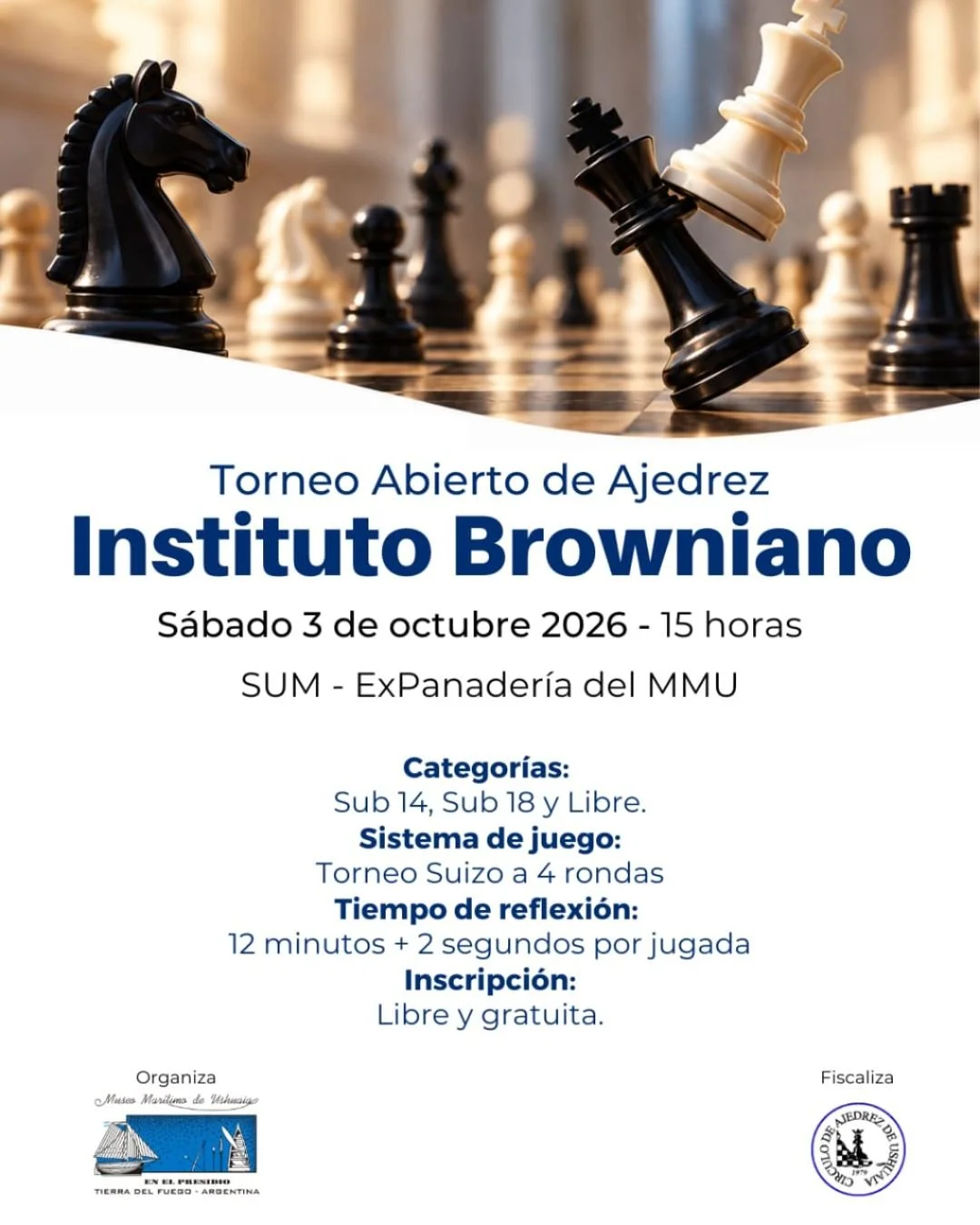 Torneo Abierto de Ajedrez "Instituto  Browniano"