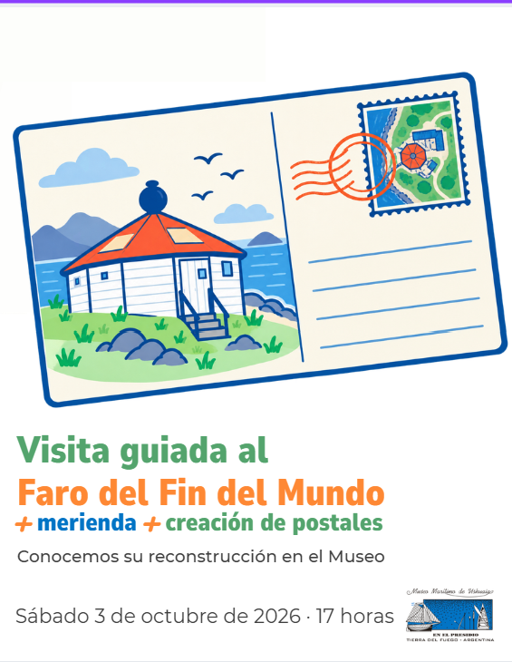 visita al Faro del Fin del Mundo y creación de postales