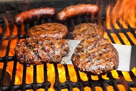 Hamburger and Brat Lunch