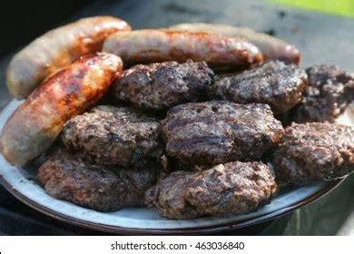 Hamburger and Brats Meal