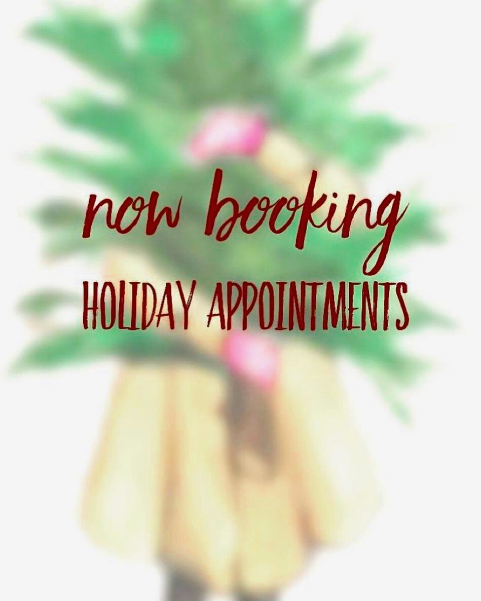 Get your holiday appointments booked now!!!
#remedysalon #allentxhairstylist #holidayappointments #bookyourappointment #lessstress