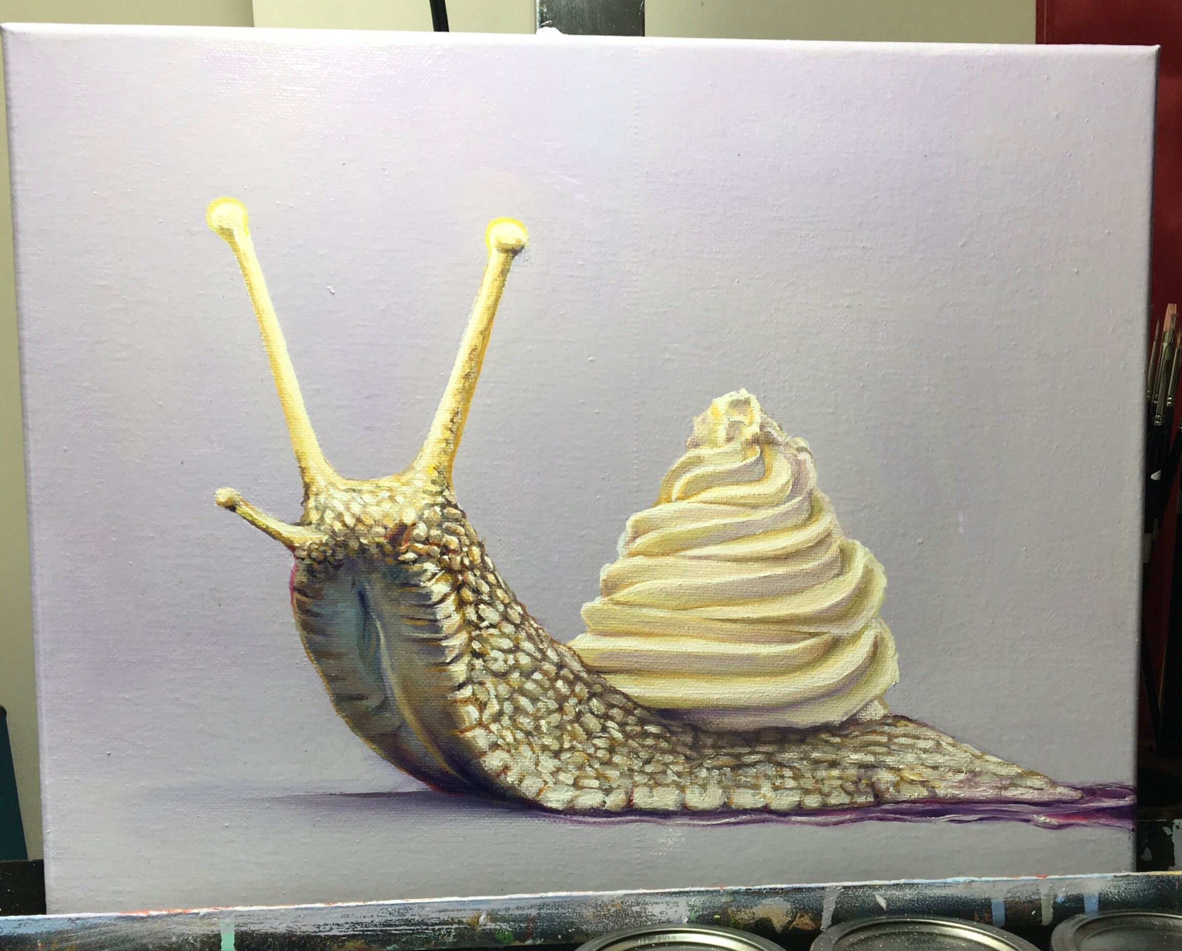 "Jelly snail trail" *sold*