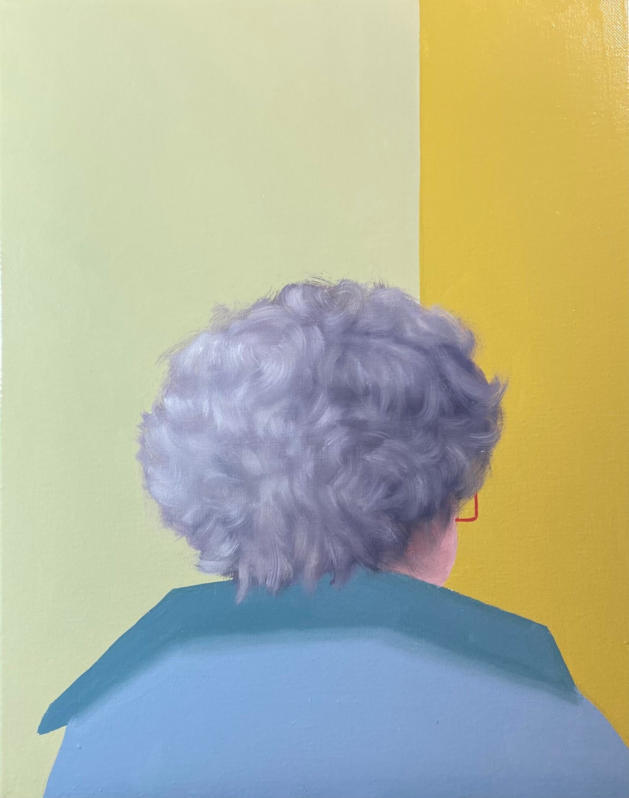 “Grandmas third eye" 14x18” oil on canvas 2021