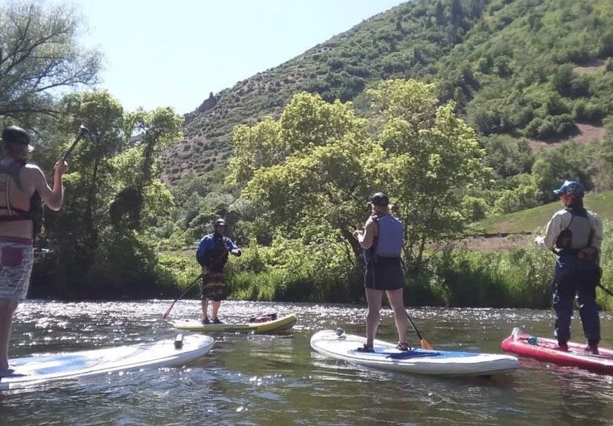 SUP Instruction on the Lower Provo River