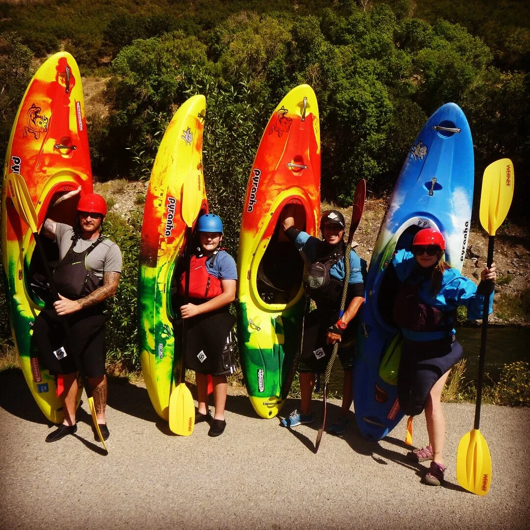 Beginner Group Class on the Provo River