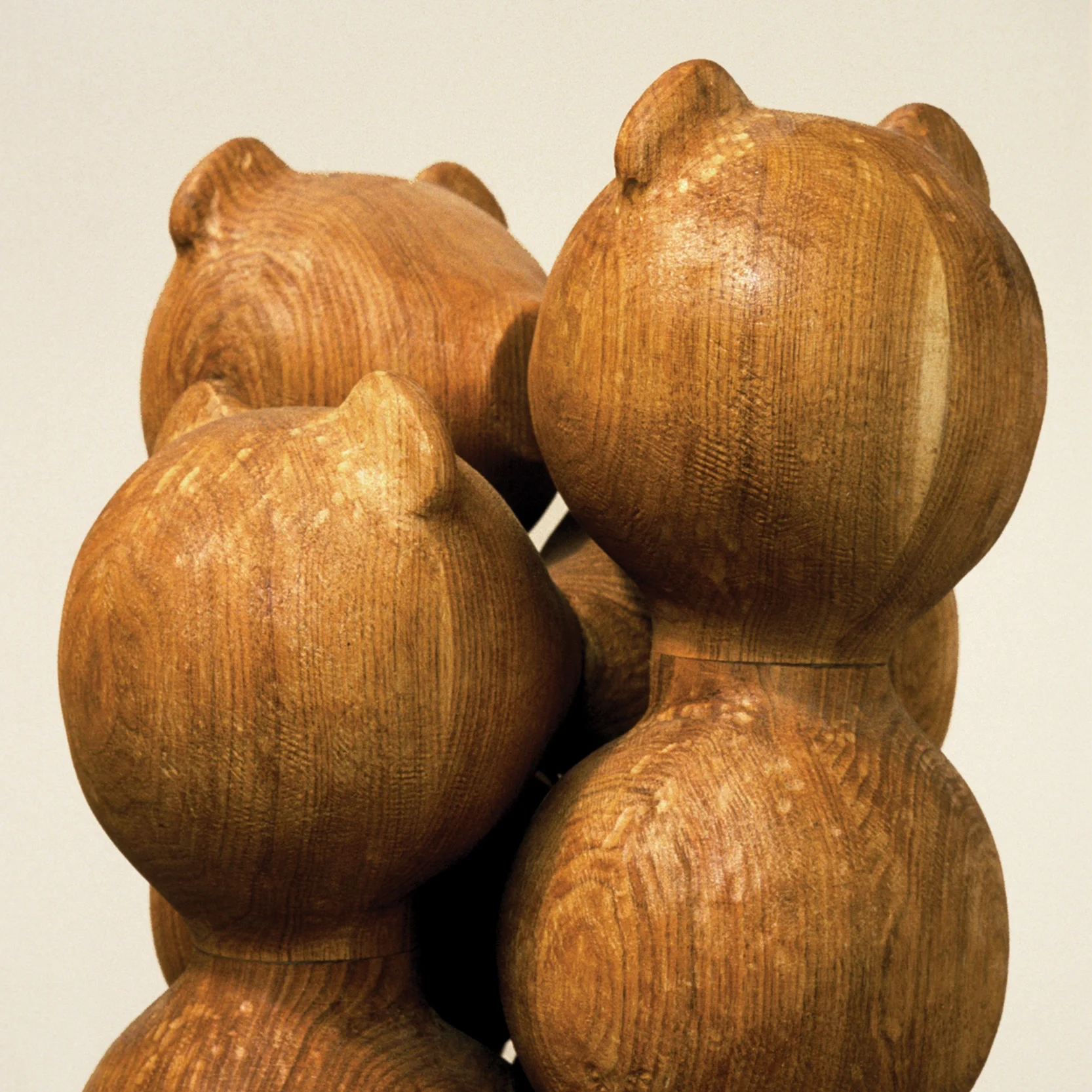 Composition à 8 baisers |Linden/Oak/Walnut/170x130x40cm