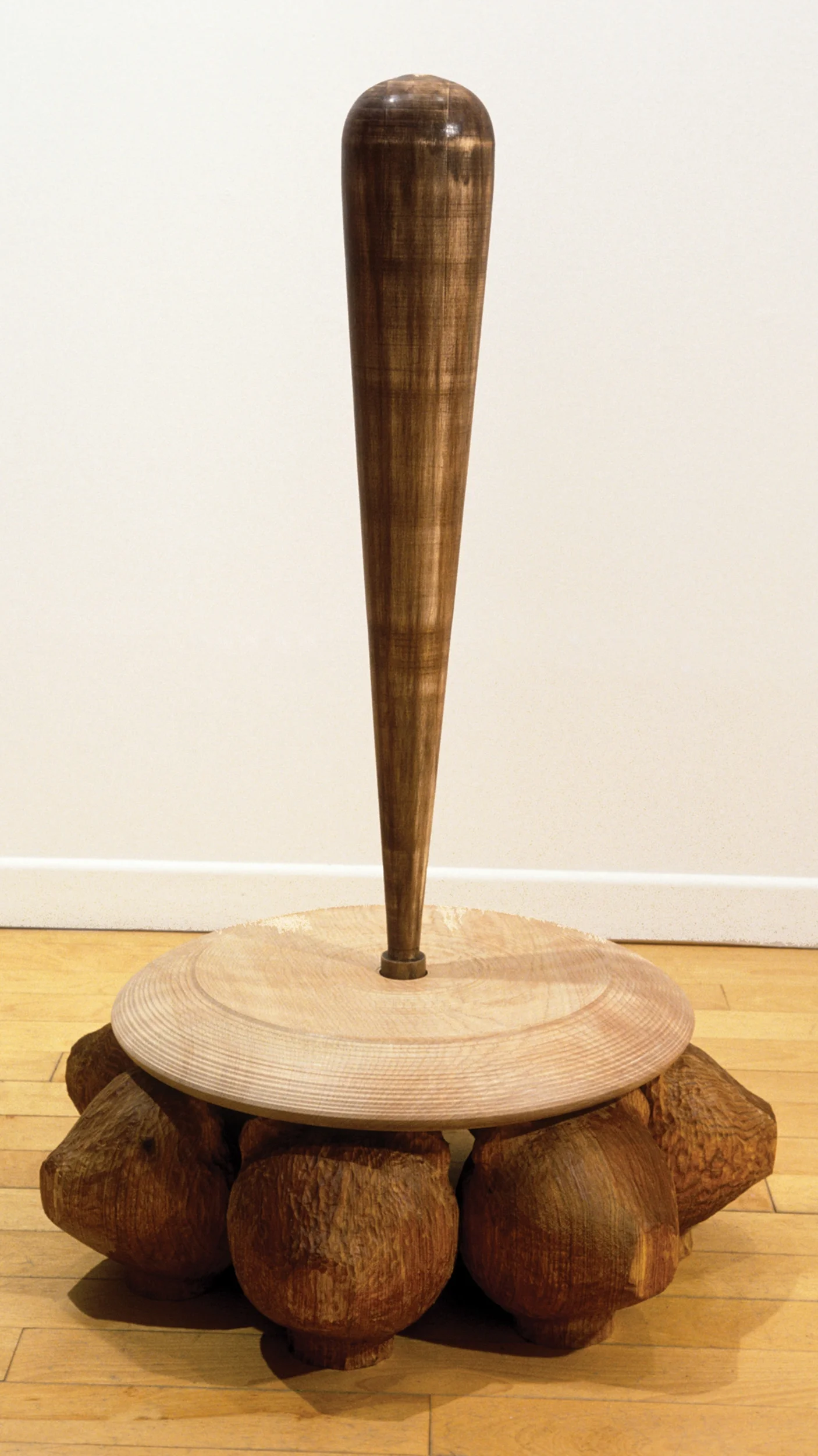 Composition ludique | Cherrywood/Maple/Walnut/92x60cm(diameter)