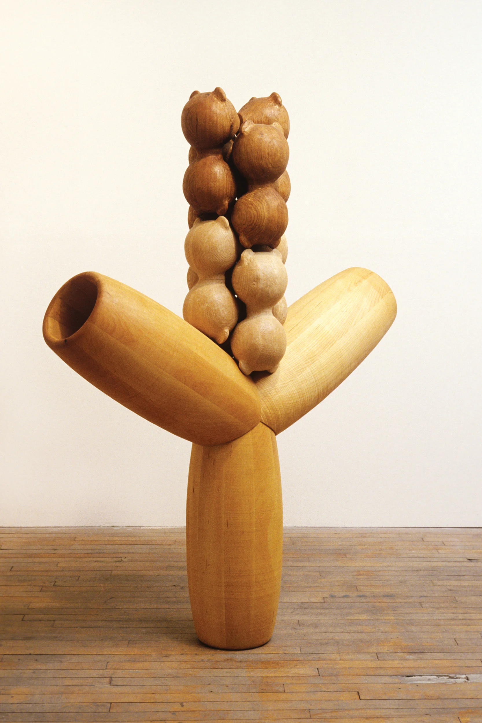 Composition futuriste | Linden/Maple/Walnut/60x70x70cm