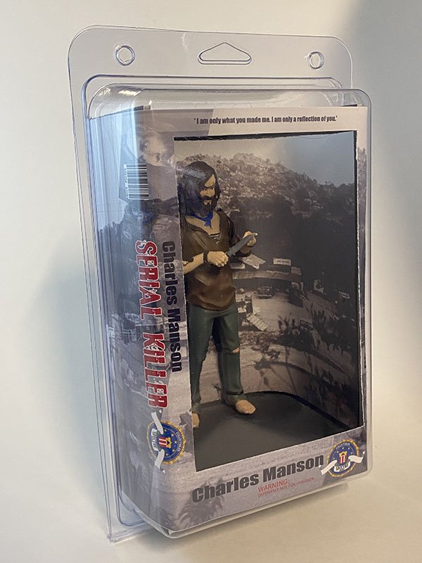 マンソン人形　シリアルキラー Charles Manson 7 inch action figure — SpectreStudios