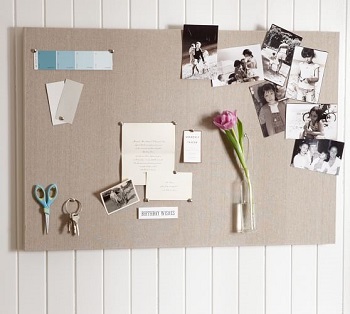 linen pinboard