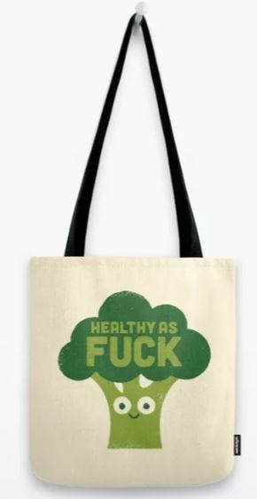 raw truth tote bag