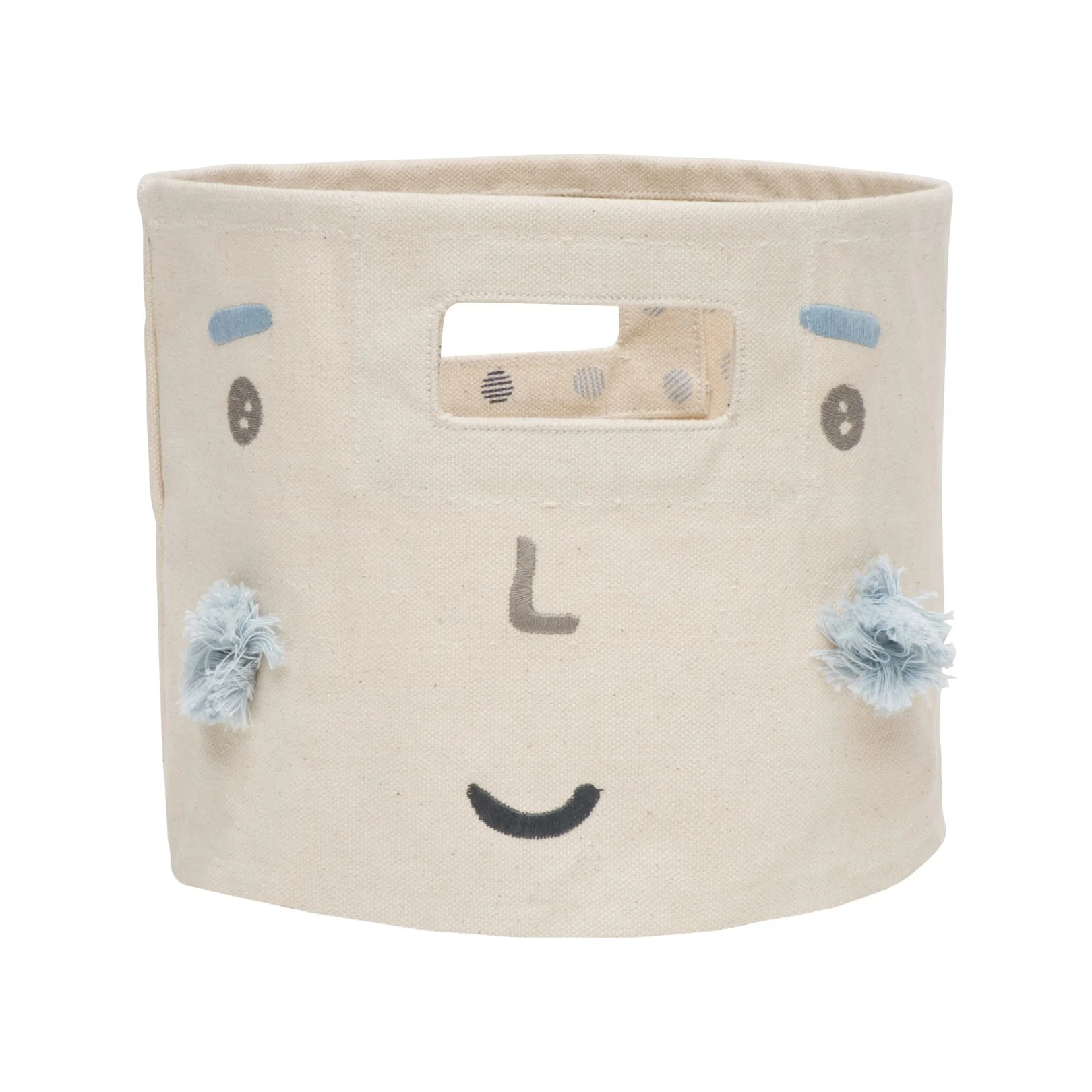 peek a boo face bin