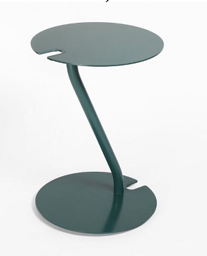 lily aluminum side table