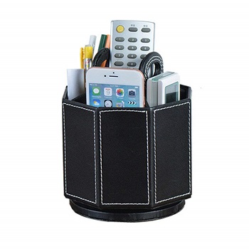 leather rotatable holder