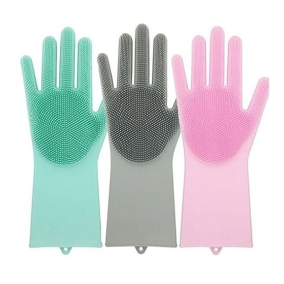 EZ clean scrub glove