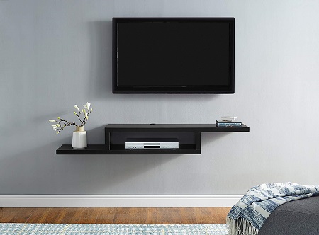 wall-mounted console shelf