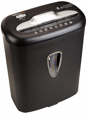 amazon basics shredder