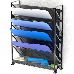 wall mount document tray