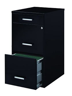 office dimensions file cabinet