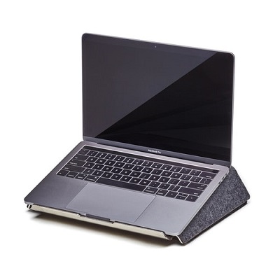 dark gray laptop lift