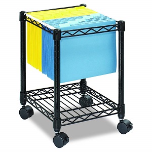 safco compact rolling cart