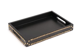 zuo studded serving tray