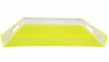 woosal lucite tray in colors