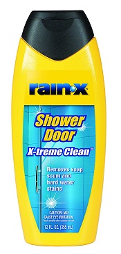 Rain-X shower door cleaner