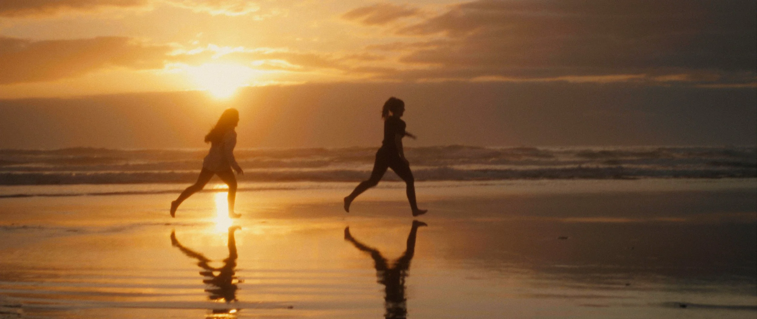  I captured his daughters running around on the beach. It was amazing for Ron to his own girls utilizing their bodies. Something he can’t do. 