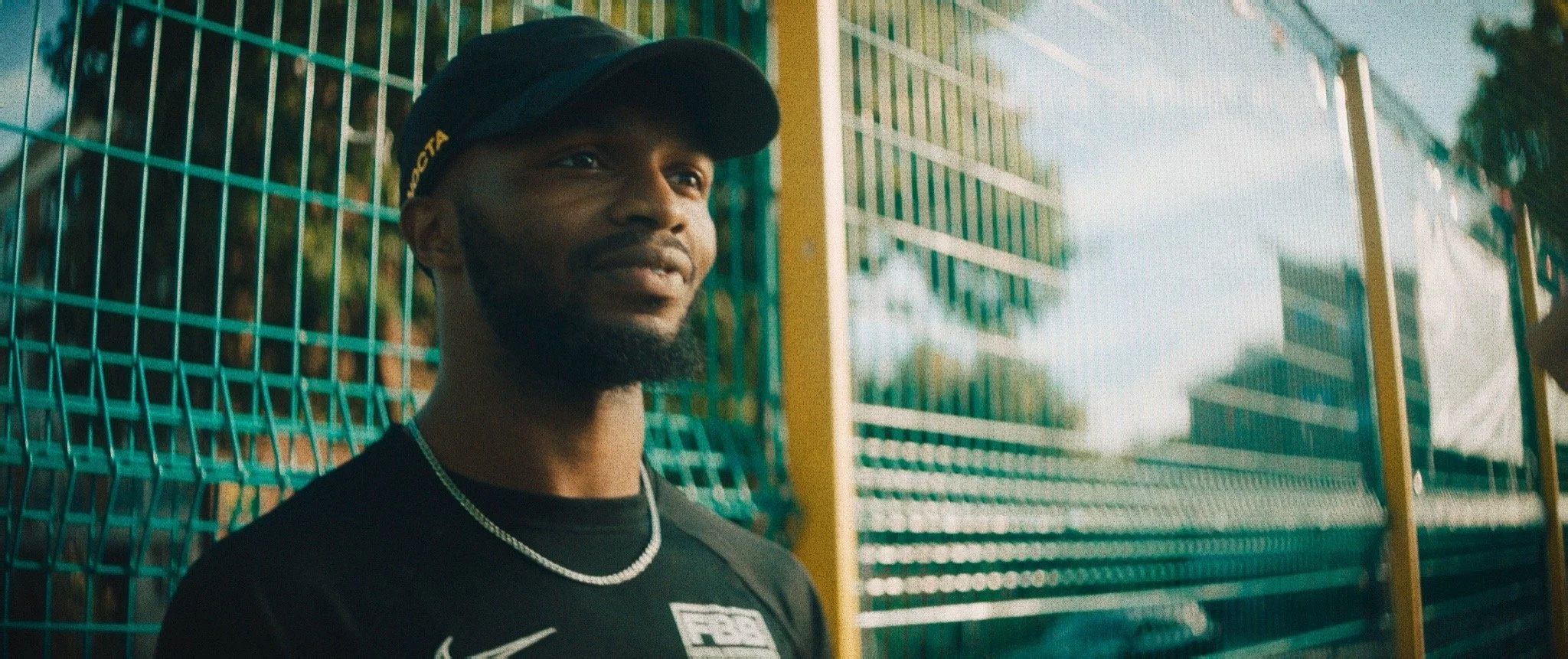  We did our best to utilize the natural light provided on the soccer field.  