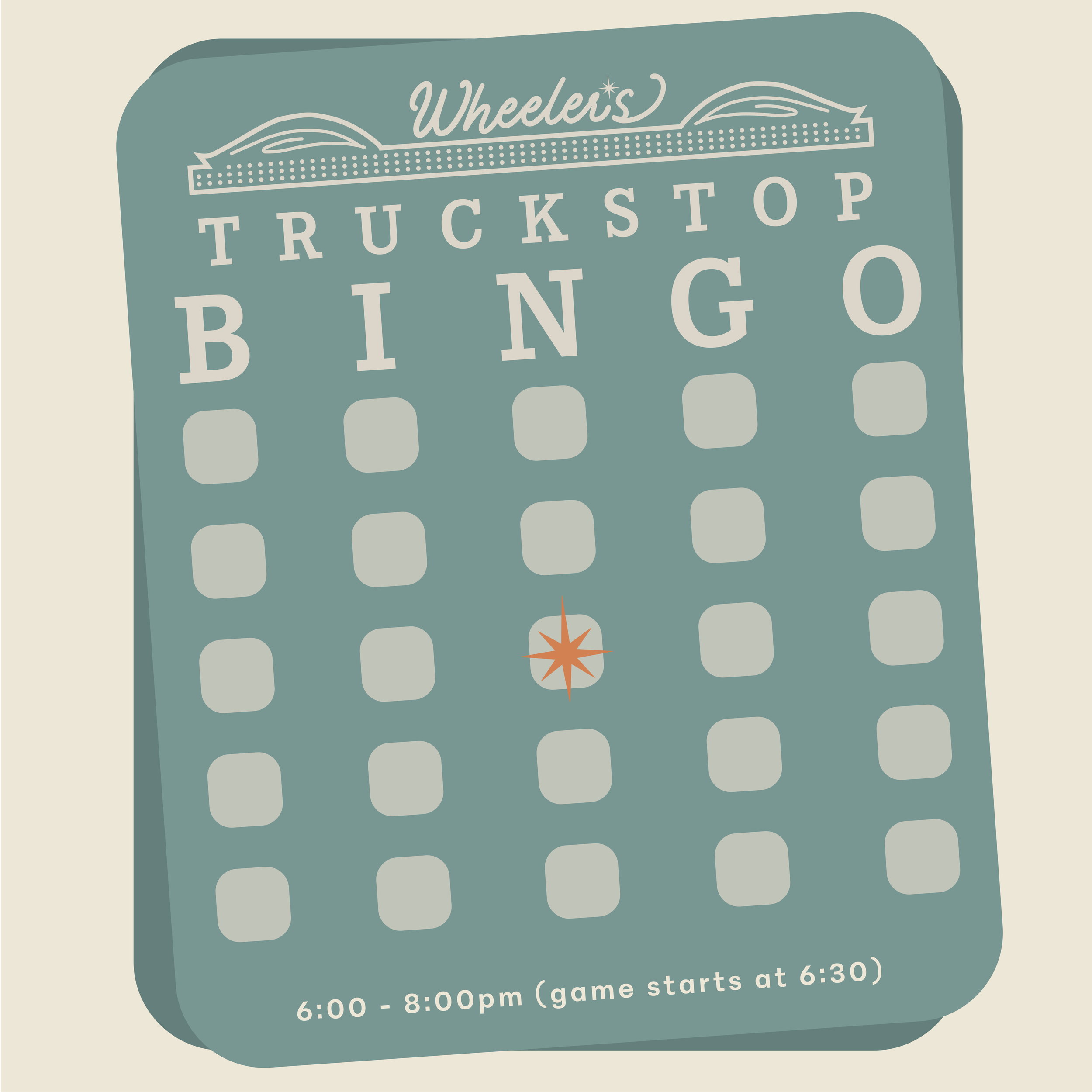 Truck Stop Bingo | March 19th