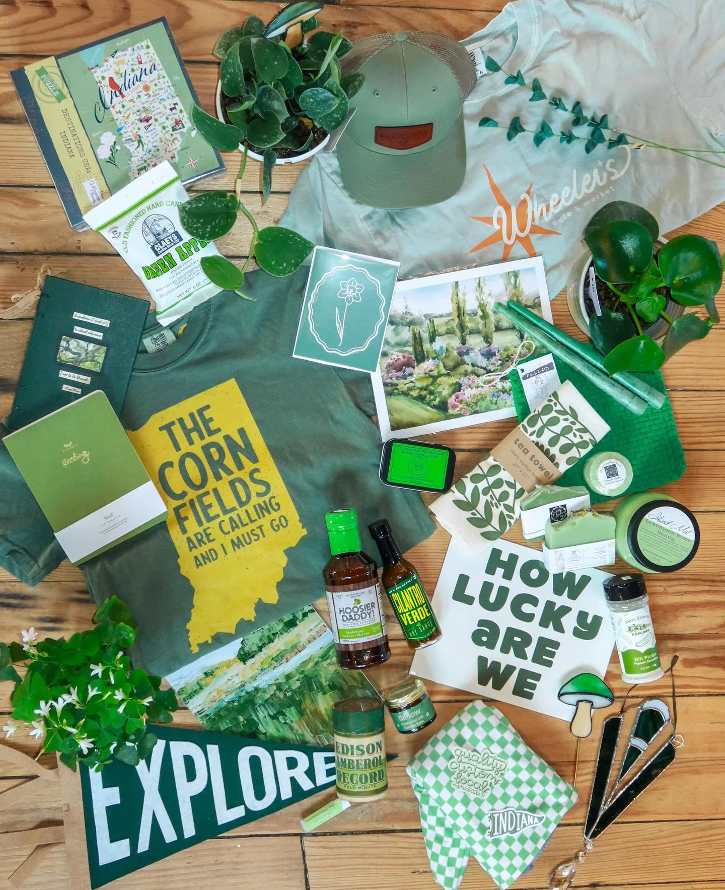 ☘️🪴🟢🧩🚛🌳🍃🍀
all things green this weekend!

#green #stpatricksday #mercantile37