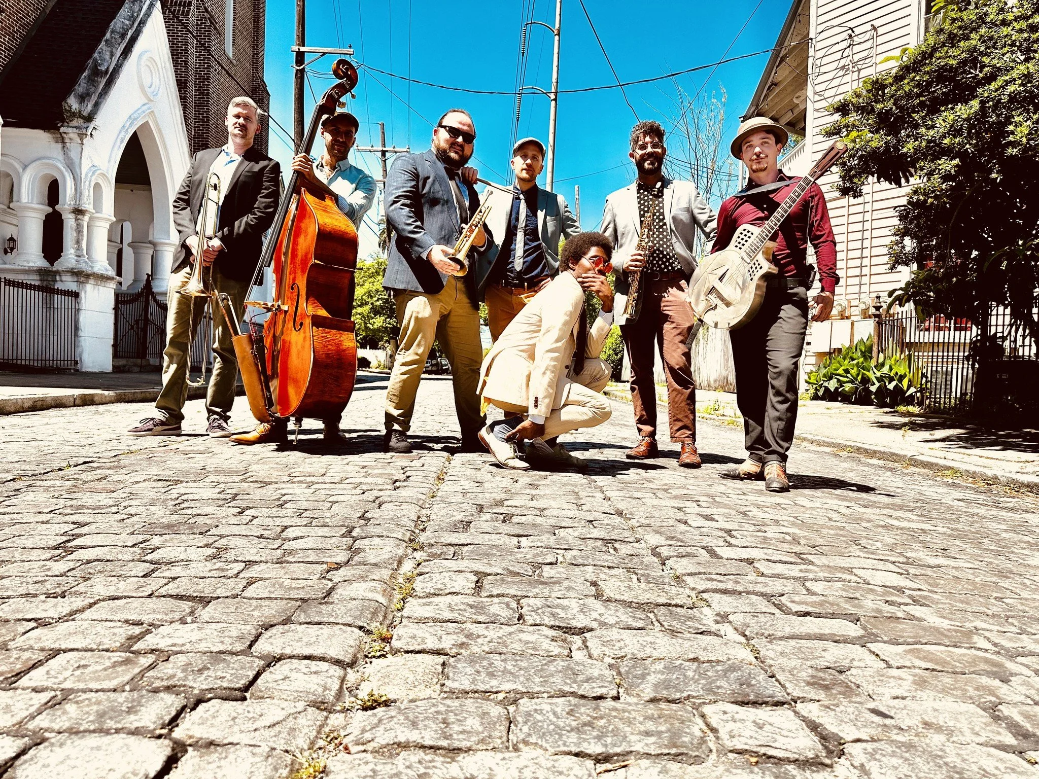 Sunny Side Jazz Band Live for Friday Night Swing and Lindy Hop 