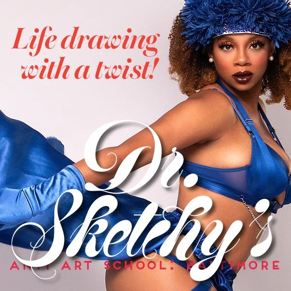 Dr. Sketchy's Baltimore: Burlesque Life Drawing feat. Luna Rei