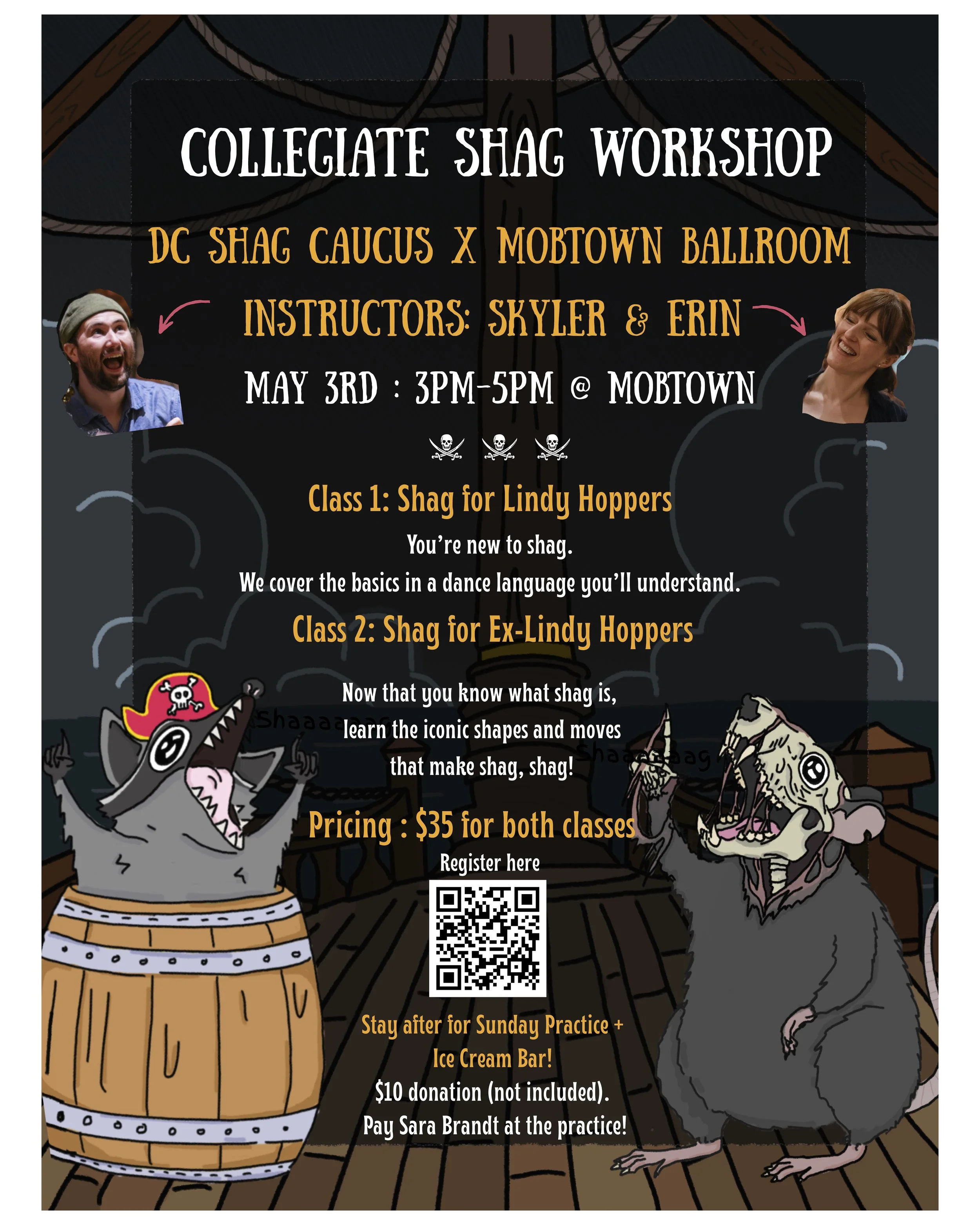 Collegiate Shag Workshop