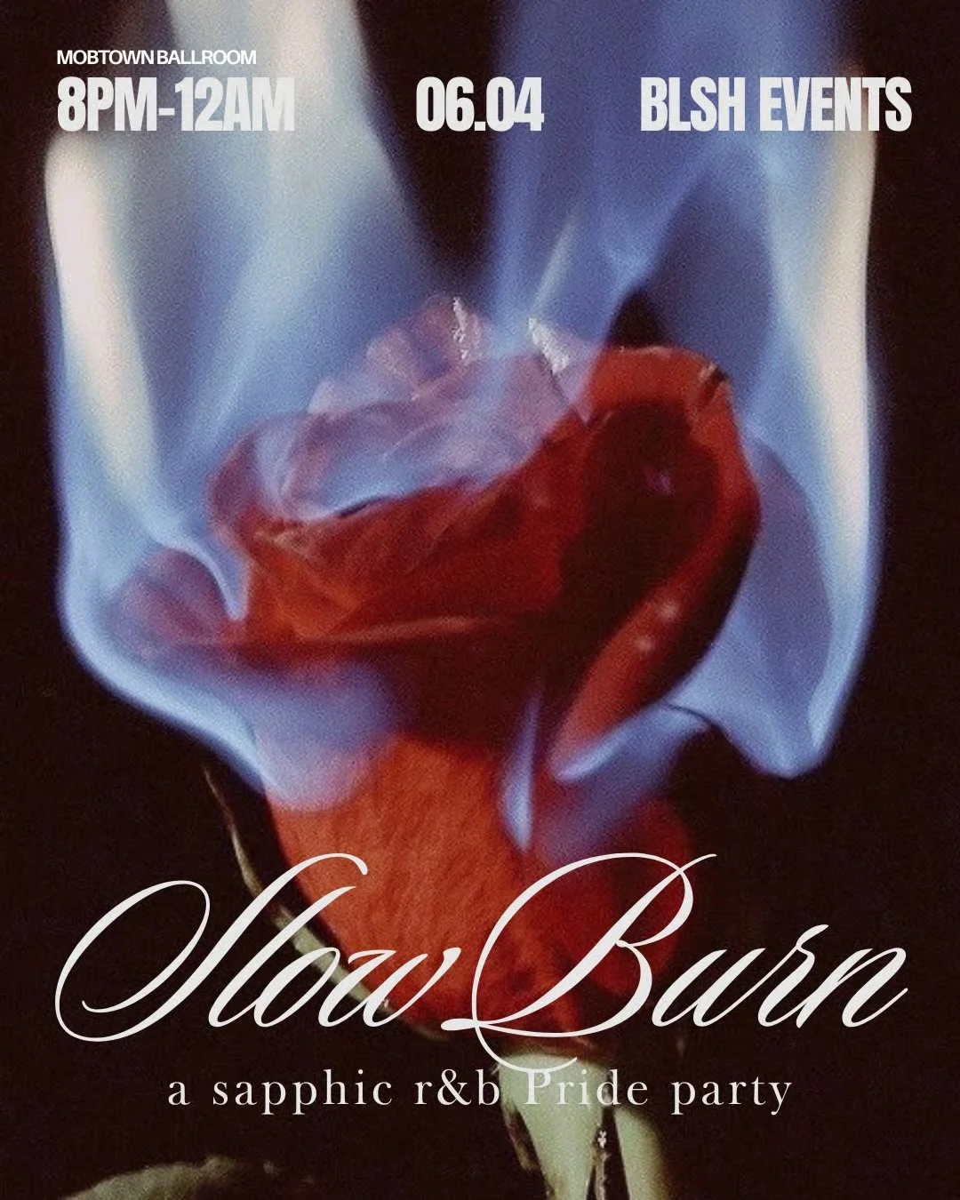 Slow Burn: A Sexy Sapphic R&amp;B Pride Party