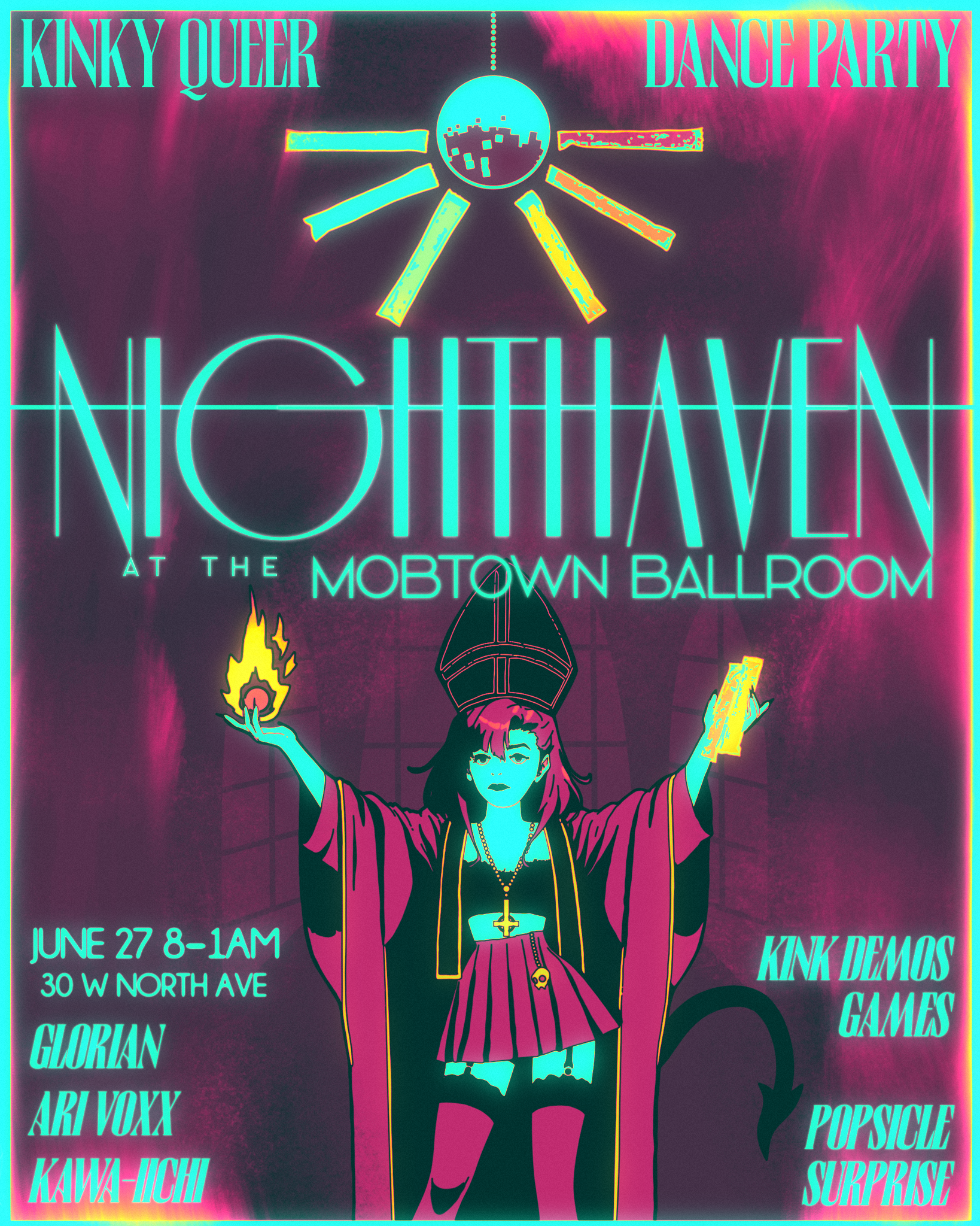 Night Haven: A Pride Kinky  Queer Dance Party