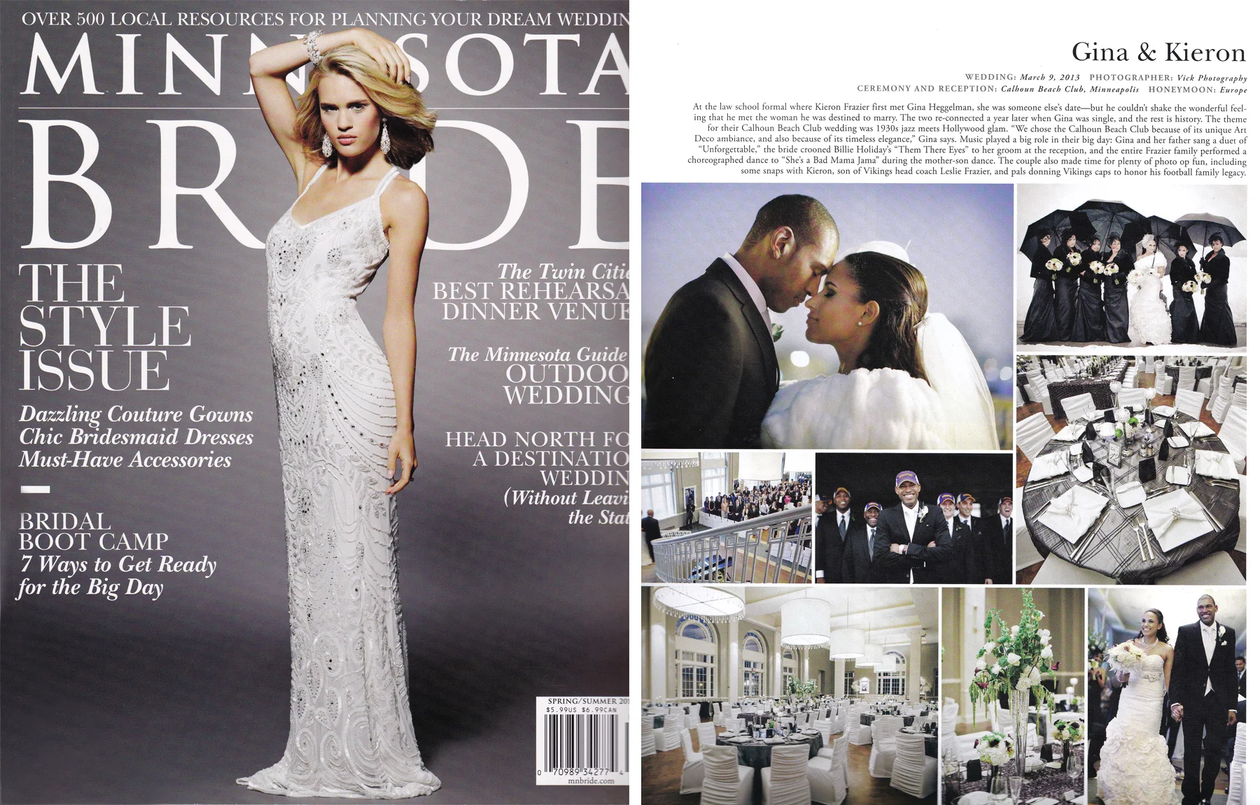 MN Bride Magazine 2014