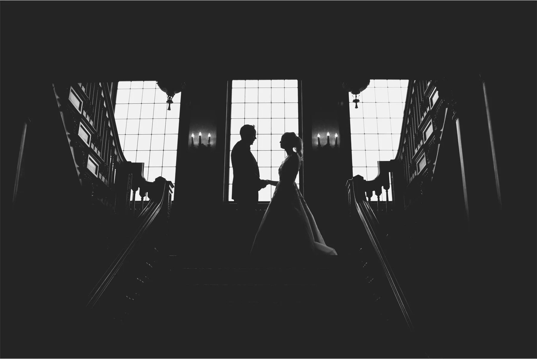 03-Minneapolis-Wedding-Photography-by-Vick-Semple-Mansion-Stairs-First-Look-Abby-and-Jason.jpg