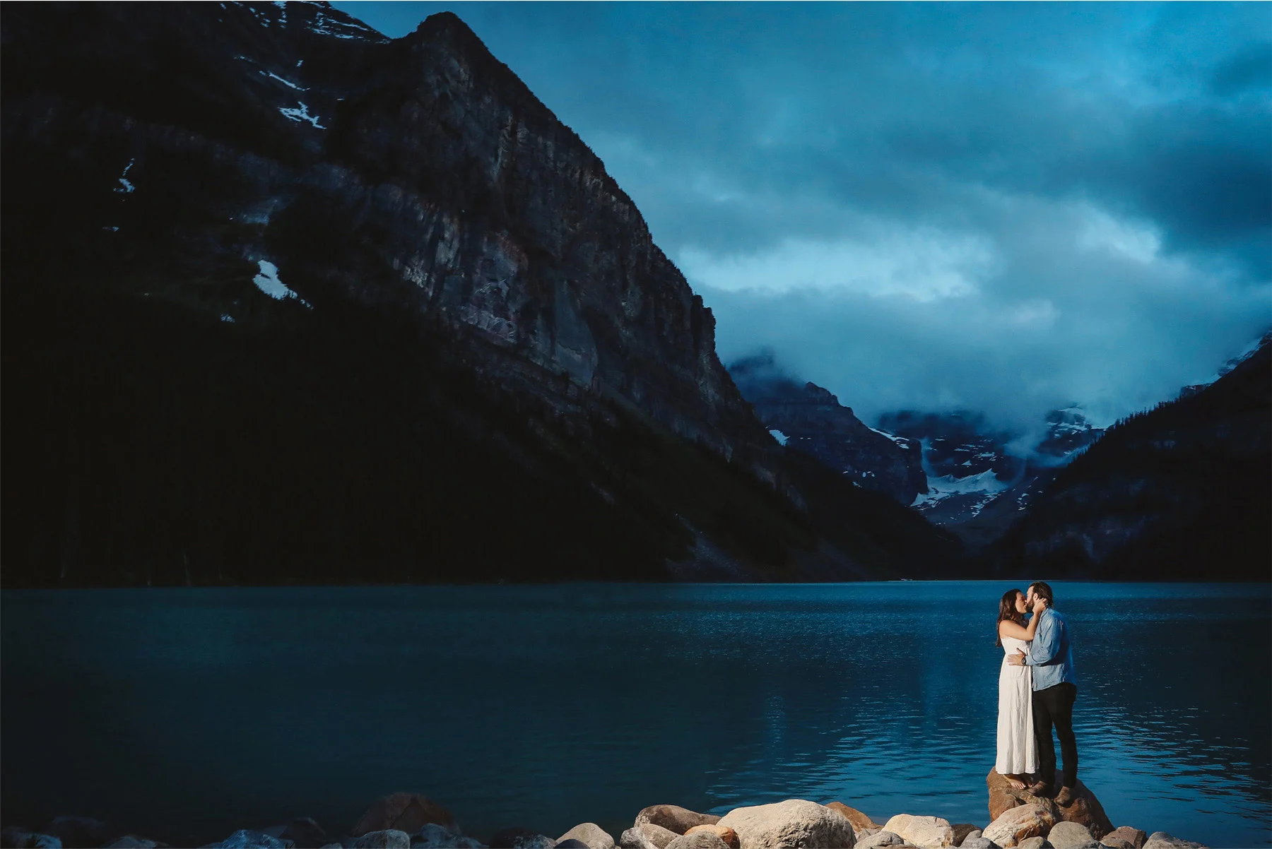 16-Banff-Canada-Engagement-Photography-by-Vick-Photography-Mountains-Lake-Louise-Night-Photography-Lizz-and-Brady.jpg