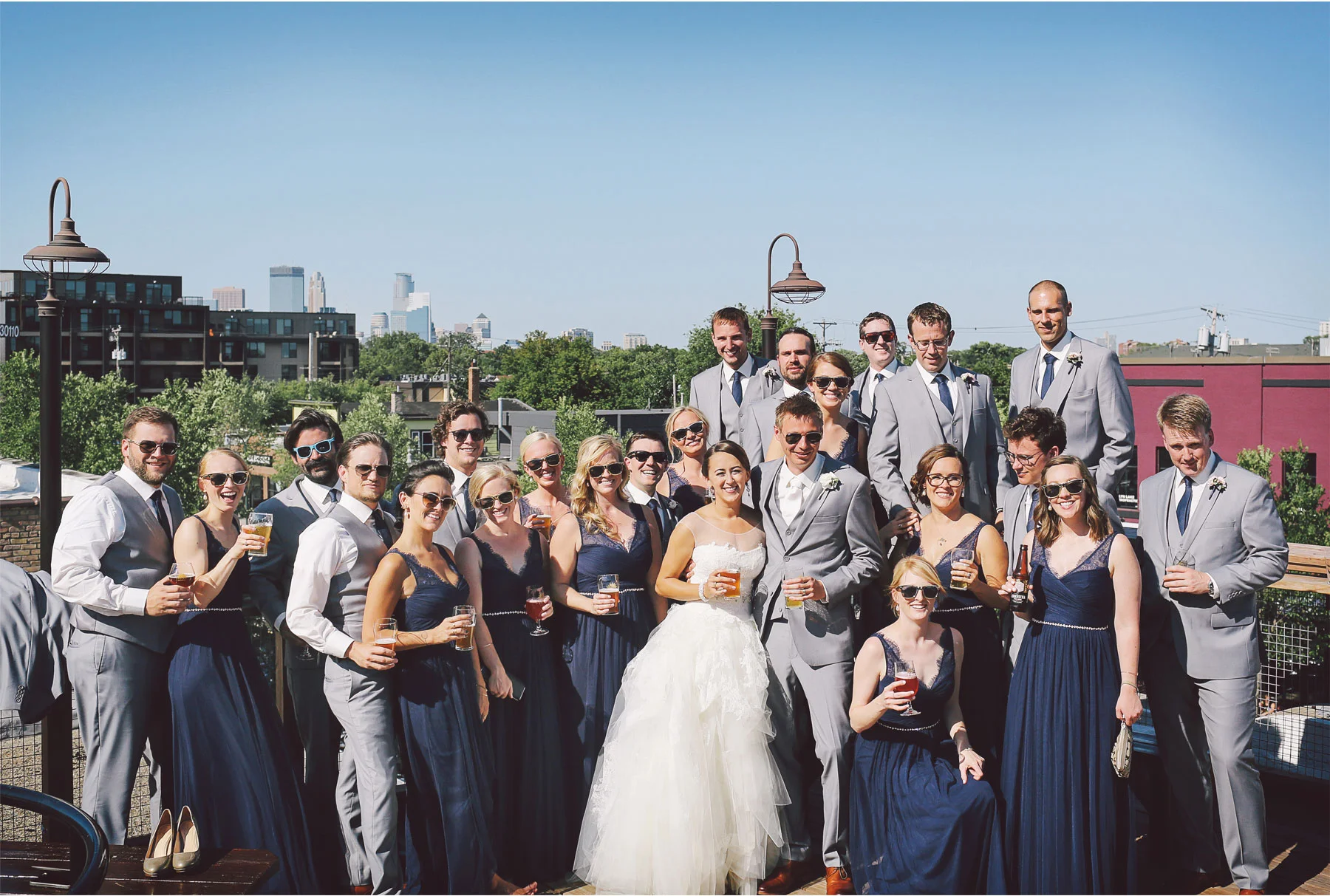 16-Minneapolis-Minnesota-Wedding-Photography-by-Vick-Photography-Wedding-Party-Toasting-Cheers-Brigid-and-Ernie.jpg