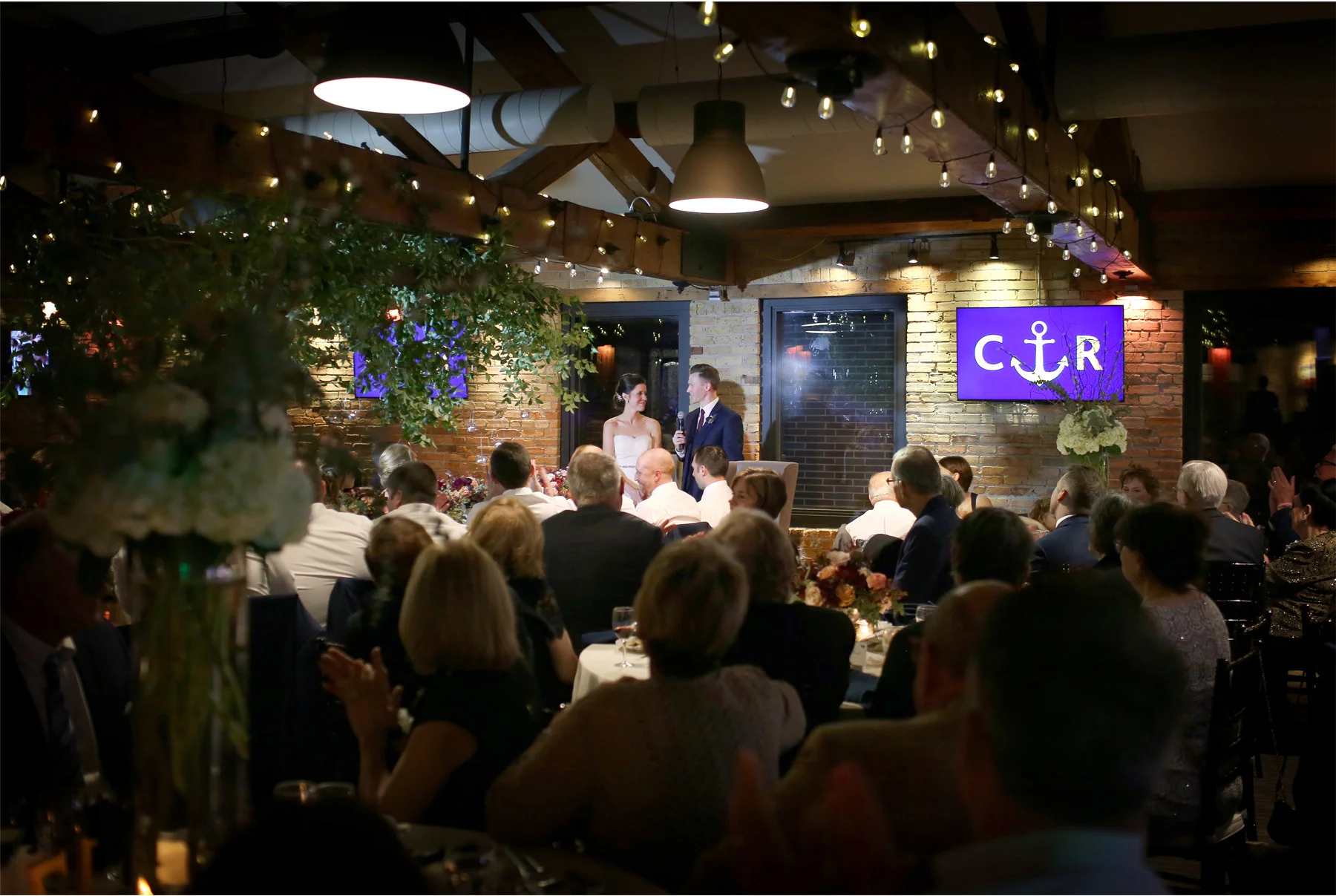 16-Minneapolis-Minnesota-Wedding-Photography-by-Vick-Photography-Minneapolis-Event-Center-Reception-Toasts-Callie-and-Reed.jpg