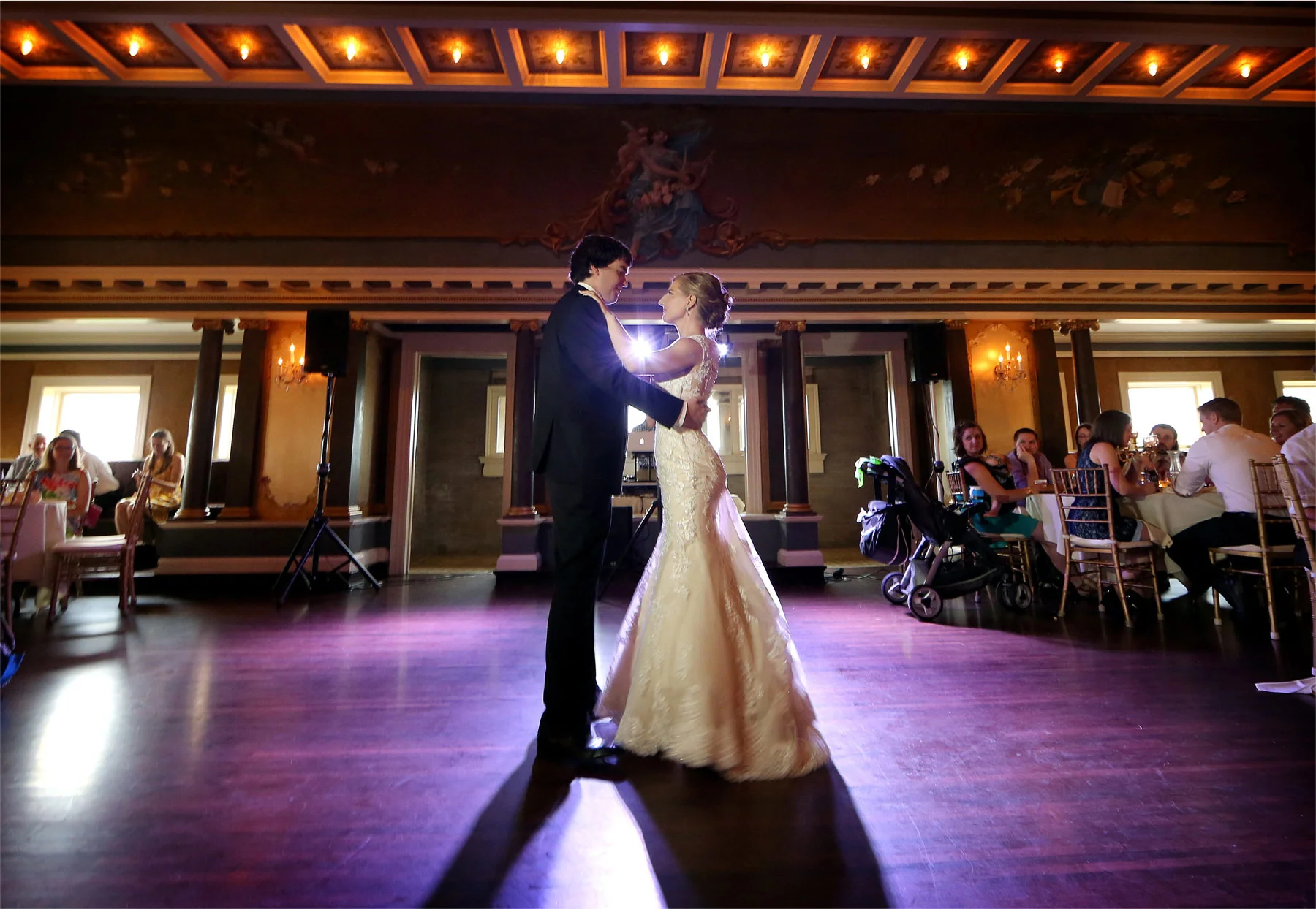 19-Minneapolis-Minnesota-Wedding-Photographer-by-Andrew-Vick-Photography-Summer-Semple-Mansion-Reception-Bride-Groom-Dance-Stephanie-and-Brady.jpg