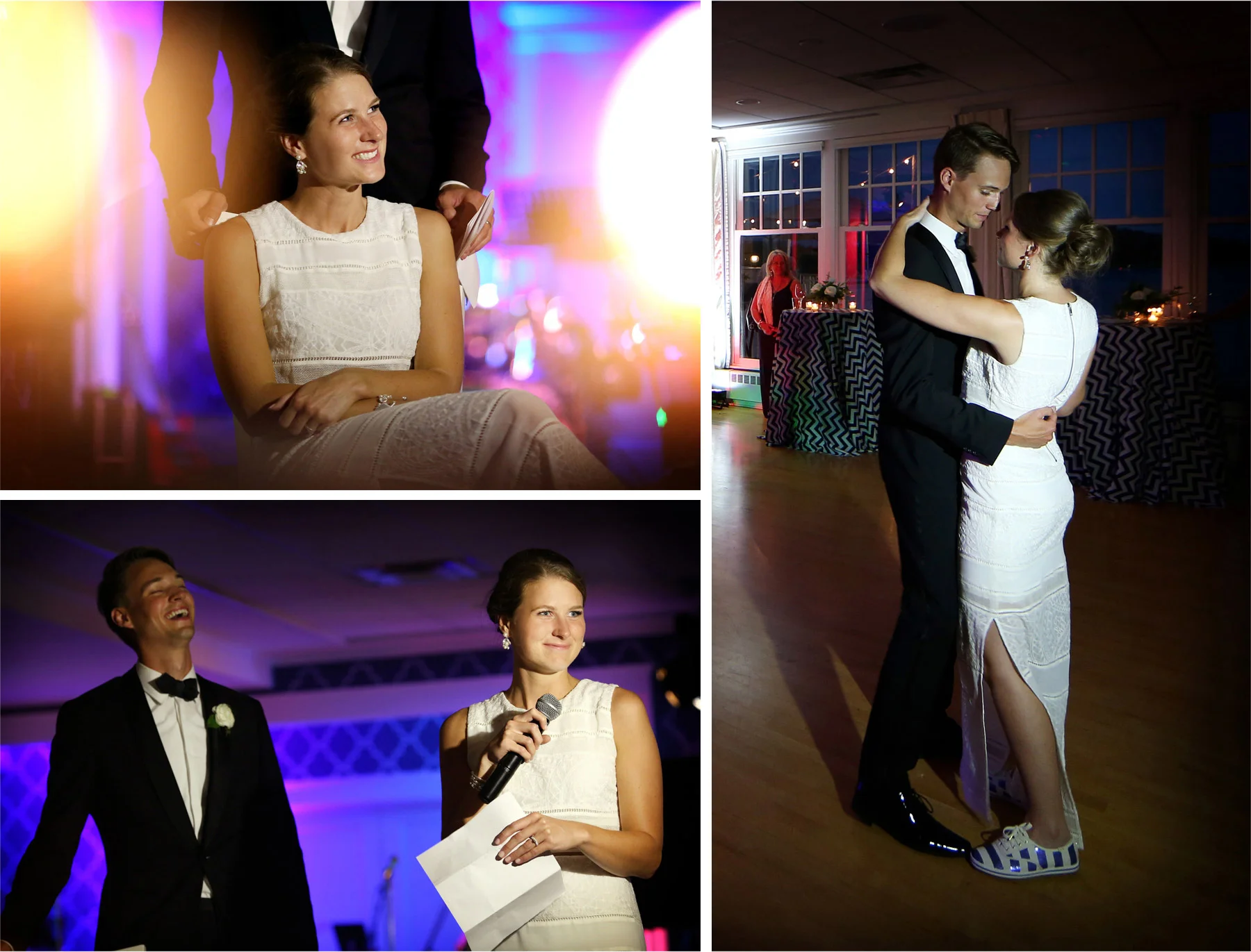 19-White-Bear-Lake-Minnesota-Wedding-Photographer-by-Andrew-Vick-Photography-Summer-Yacht-Club-Bride-Reception-Dress-Speeches-Dance-Shoes-Hallie-and-Ted.jpg